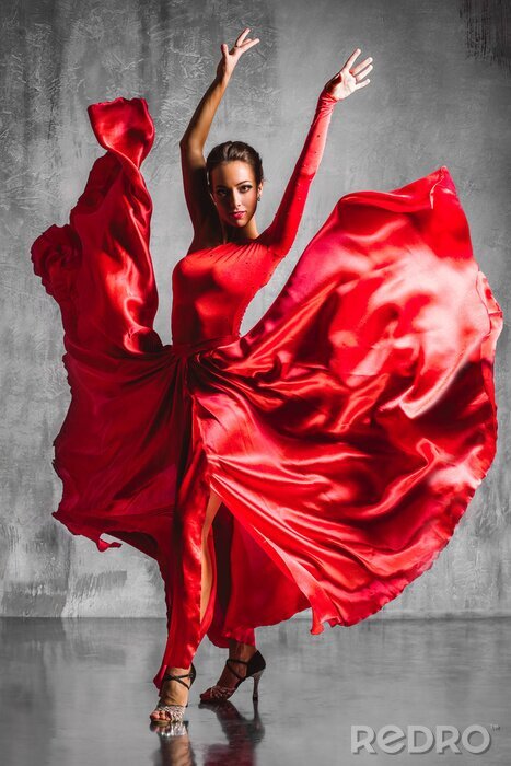 Fototapete Tango tanzende Frau