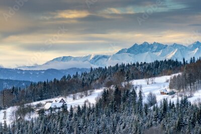 Fototapete Tatry o poranku