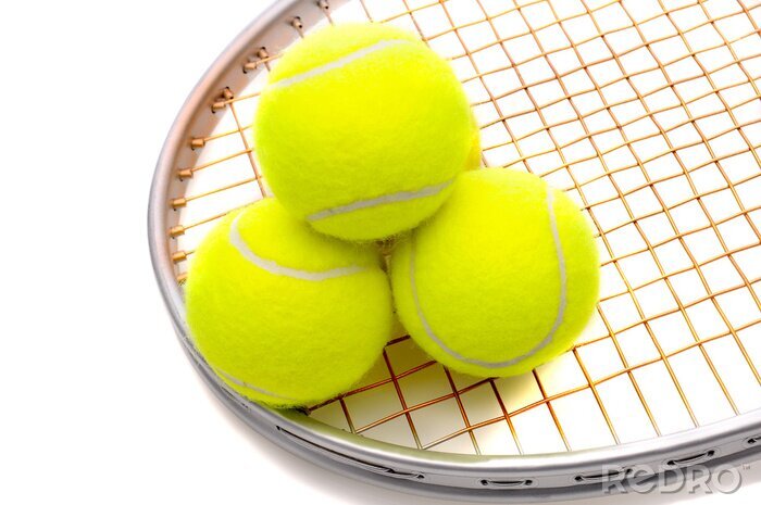 Fototapete Tennis Tennisschläger