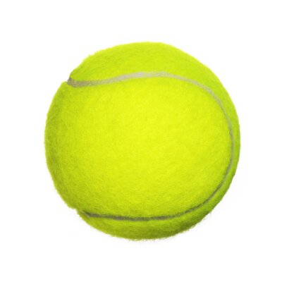 Tennisball in Nahaufnahme
