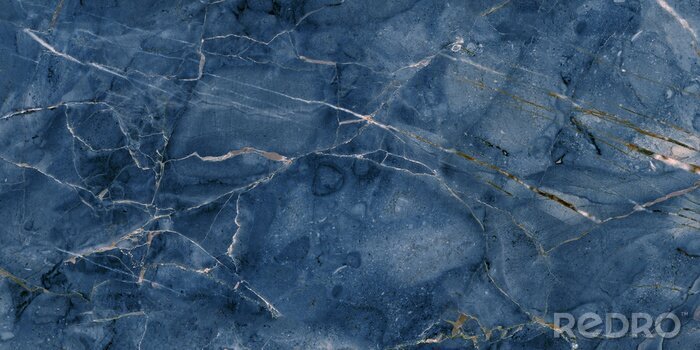 Fototapete Textur aus blauem Stein