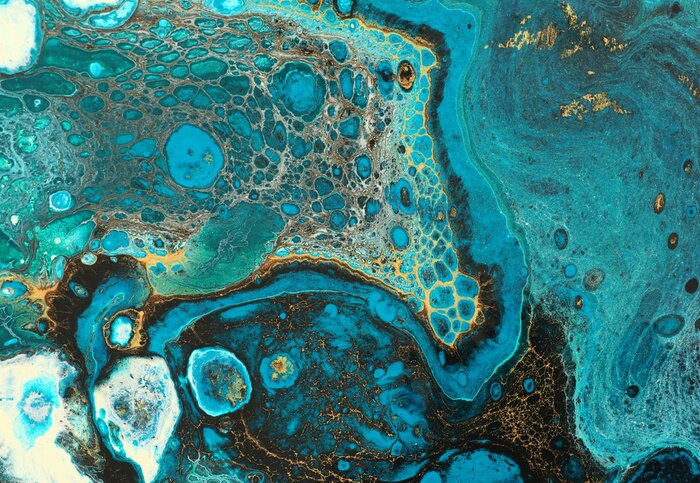 Fototapete Textur aus blauem Stein