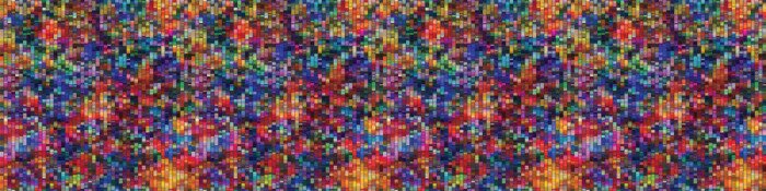 Fototapete Textur bunter Pixel