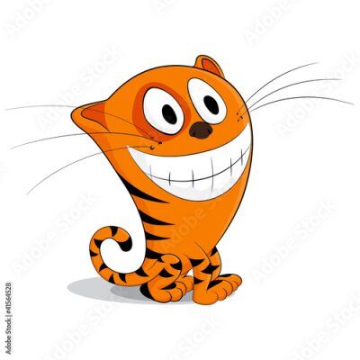 Fototapete Tigerkatze