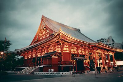 Tokio Tempel in Asien