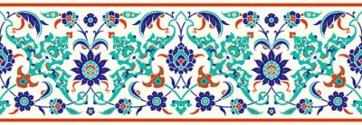Traditional Turkish – Ottoman seamless border