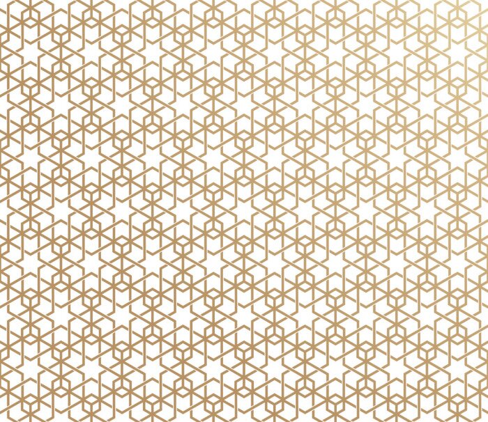 Fototapete Traditionelle islamische Sternverzierungen