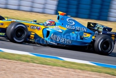 Fototapete Training der Formel 1