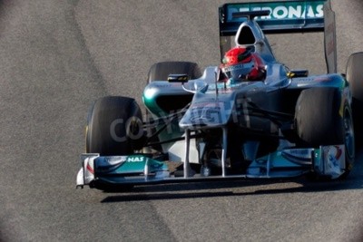 Fototapete Training von Formel 1
