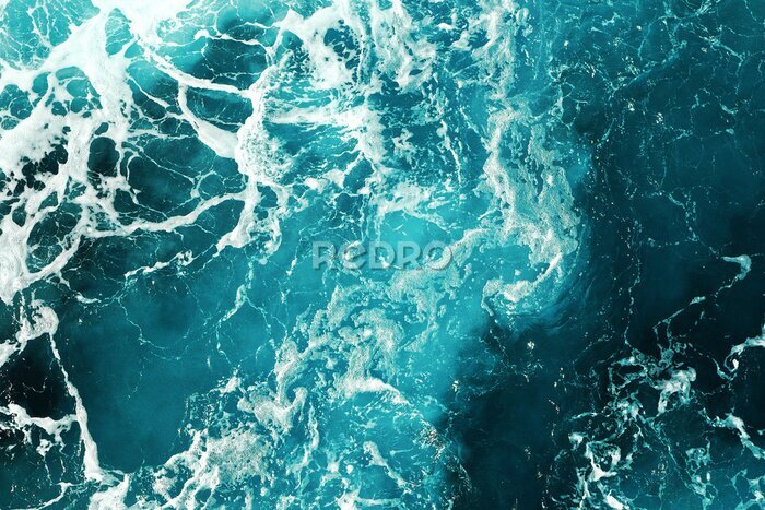 Fototapete Transparente Meereswellen