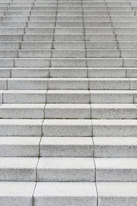 Fototapete Treppe aus Beton