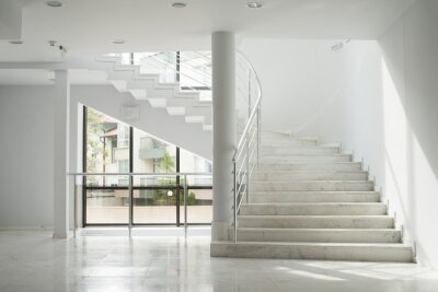 Fototapete Treppe in einer Villa