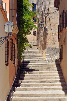 Fototapete Treppen in Spanien