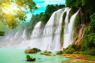 Fototapete Tropische Wasserfälle