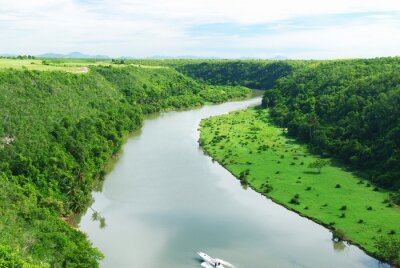 Fototapete Tropischer Fluss