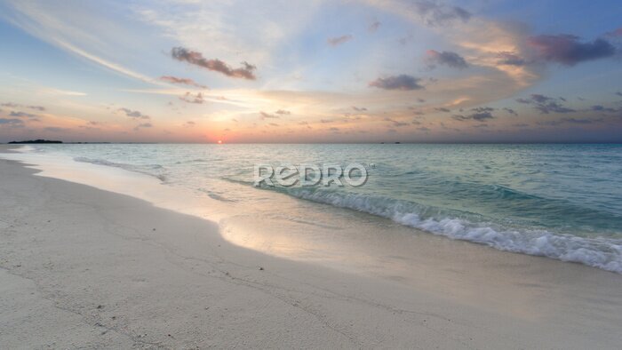 Fototapete Tropischer Sonnenuntergang