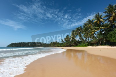Fototapete Tropischer Strand in Sri Lanka