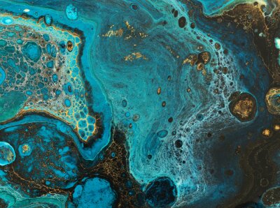 Fototapete Türkise Farben