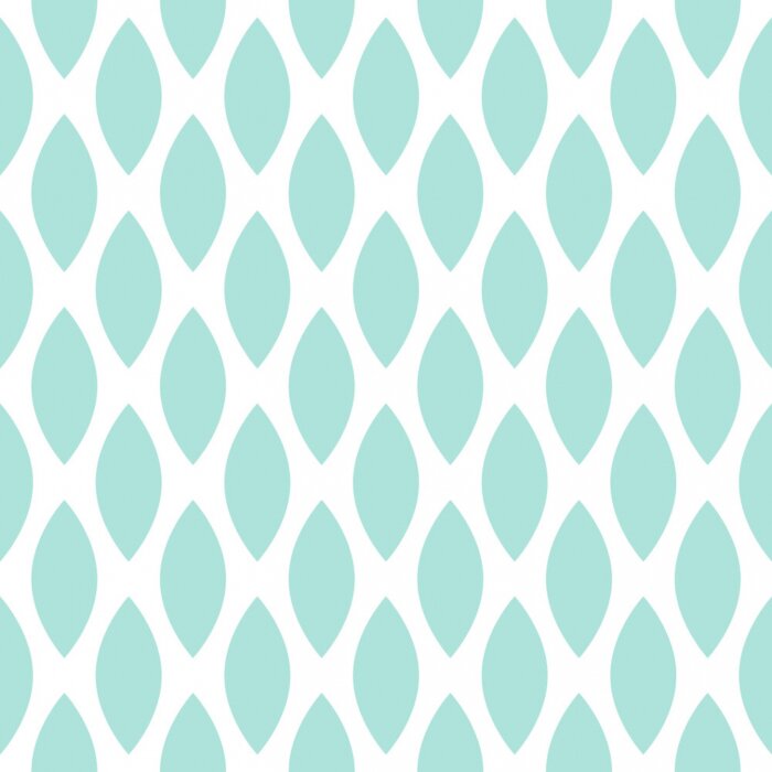 Fototapete Türkisfarbene Tropfen