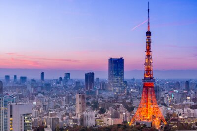 Türme um den Tokyo Tower
