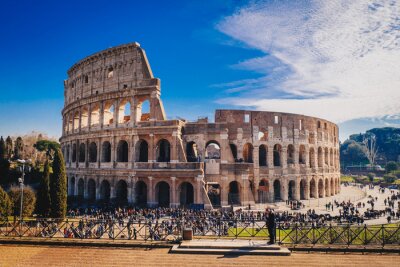 Fototapete Turistenatraktion - Colosseum
