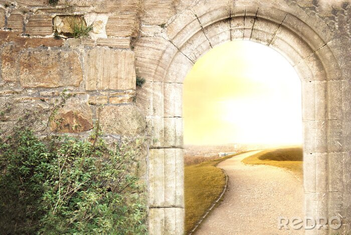 Fototapete Übergang zur neuen Welt