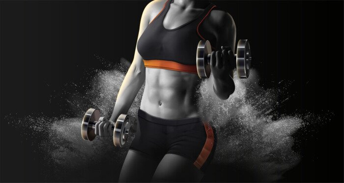 Fototapete Übungsdynamik