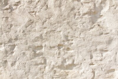 Fototapete Unebene helle Mauer