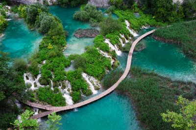 Fototapete Ungewöhnliche Wasserfälle