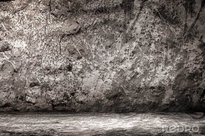 Fototapete Unregelmäßige natürliche Mauer