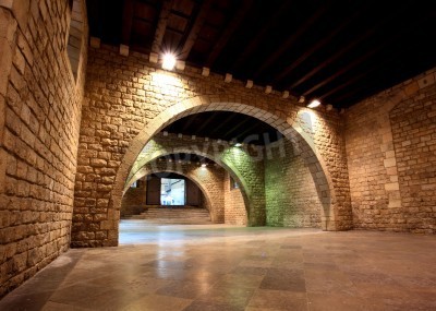 Fototapete Unterirdische Gebäude in Barcelona