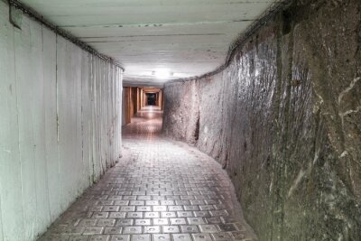 Unterirdischer Tunnel 3D