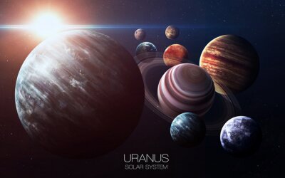 Fototapete Uranus im Sonnensystem