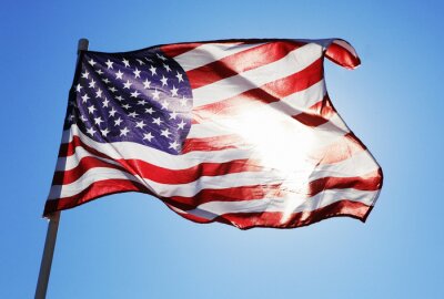 Fototapete US-Flagge