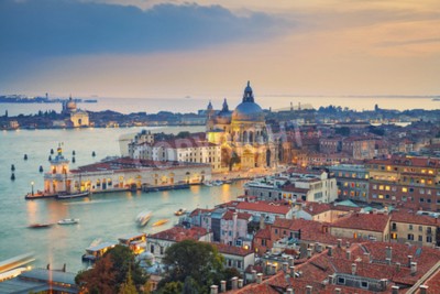 Fototapete Venedig aus der luft gesehen