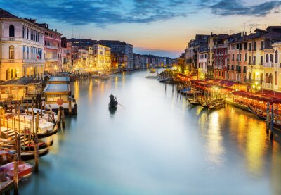 Fototapete Venedig bei nacht
