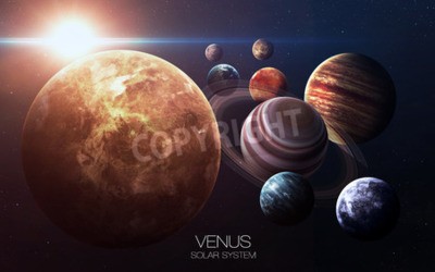 Fototapete Venus und Sonnensystem