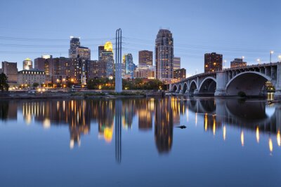 Vereinigte Staaten Blick auf Minneapolis