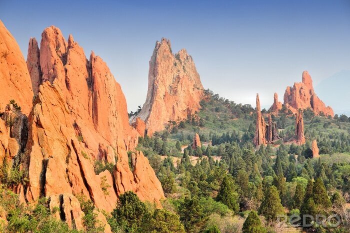 Fototapete Vereinigte Staaten und wilde Landschaft