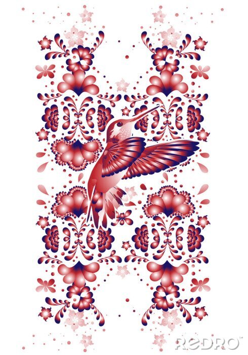 Fototapete Verzierung Entwurf