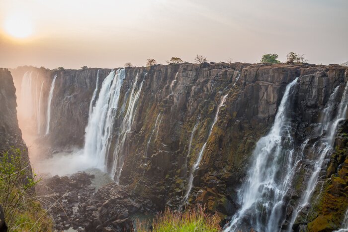 Fototapete Victoria-Fälle
