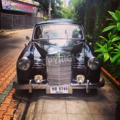 Fototapete Vintage Auto