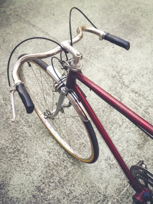 Fototapete Vintage Fahrrad