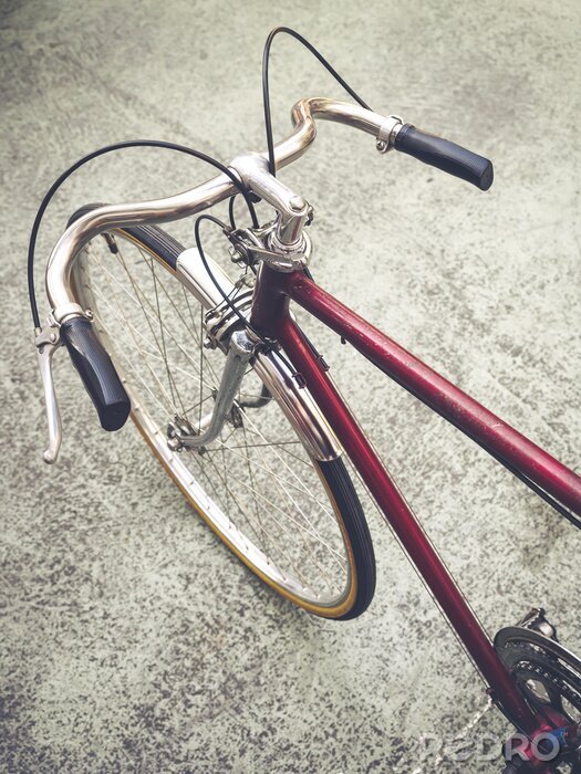 Fototapete Vintage Fahrrad