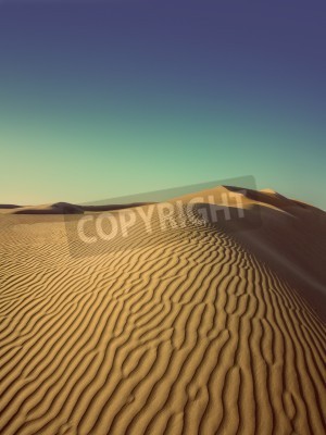 Fototapete Vintage Wüste
