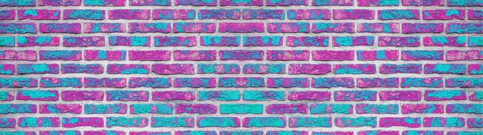 Fototapete Violett-türkisfarbene Steine