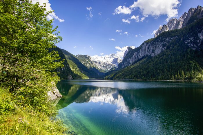 Fototapete Von Natur umgebene Berge