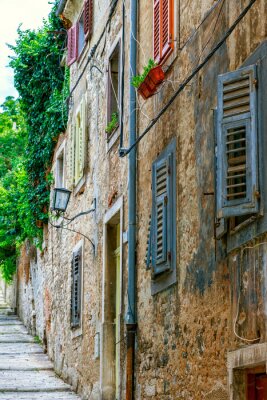 Fototapete Wand des alten Gebäudes