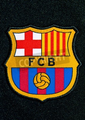 Fototapete Wappen des FC Barcelona