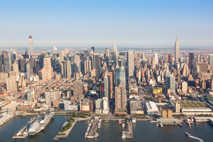 Fototapete Wasser und New York City